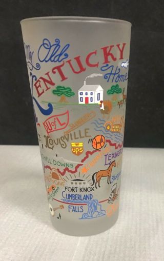 Kentucky Glass Cup By Catstudio
