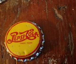 1920s Pepsi - Cola Soda Cork - Lined Bottle Cap Sc281 Double - Dot