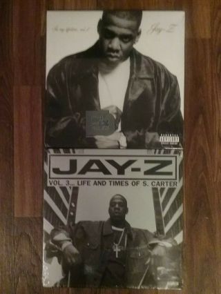 Jay - Z - Volume 1 And Volume 3 Vinyl Records Lp Rap Hip Hop 4 Lps