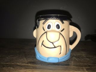 Extremely Rare Complete Set of Vintage 1972 Flintstones Vitamins Mugs 5