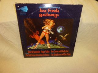 Soundtrack Bob Crew Barbarella Dynovoice Usa Lp Orig Jane Fonda