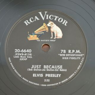 78 Elvis Presley RCA VICTOR 20 - 6640 Rock ' N ' Roll E 2