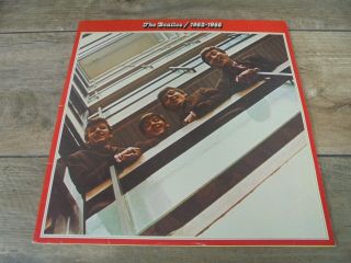 The Beatles - 1962 - 1966 1973 Uk Double Red Vinyl Lp Apple