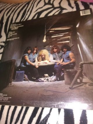 w SHRINK WRAPPED TWISTED SISTER Stay Hungry LP Shrink ATLANTIC 1984 2
