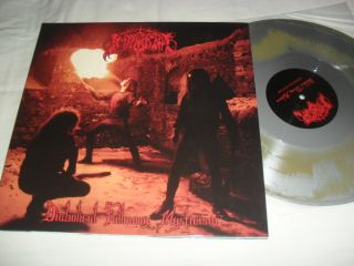 Immortal - Diabolical Fullmoon - Awesome Very Rare Black Metal Vinyl Lp Peaceville
