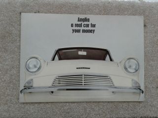 Ford Anglia Sales Brochure 1965 (can/spec/20m/6510)