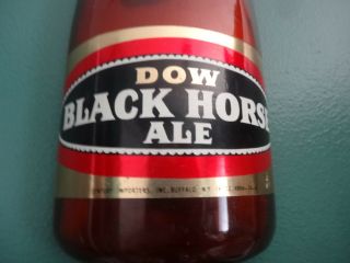 VINTAGE 1974 DOW BLACK HORSE ALE BEER IMPORTED FROM CANADA BAR SIGN 8