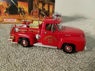 Matchbox Models Of Yesteryear 1953 Ford Pickup Truck Fire Truck Yfe14m Mib W/coa