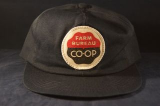 Vintage Farm Bureau Co - Op Hat K - Products Snapback Trucker Farmer