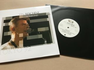 Tin Machine ‎– bowie Someone Sees It All Tokyo 92 10”white vinyl lp ltd / 300 3