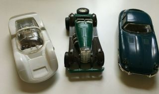 The Lindberg Line 3 Car Set (jaguar 4,  Porsche C 1,  Mercedes Ssk - 20)
