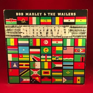 Bob Marley & The Wailers Survival 1979 Uk Vinyl Lp