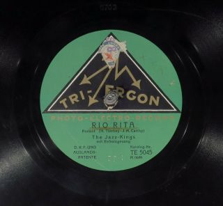 78 Rpm - - The Jazz - Kings,  Tri - Ergon Te - 5045,  Ee - Weimar Jazz