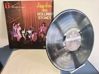 The Rolling Stones - Got Live L,  Age Des Rare 1973 French 1st Press Vinyl Lp
