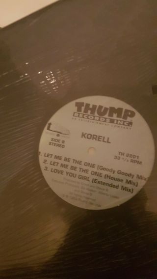 Korell - Let Me Be The One - 12 " Latin Freestyle Nm Rare