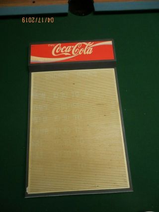 Coca - Cola Store Or Resturant Menu Board Advertising Sign