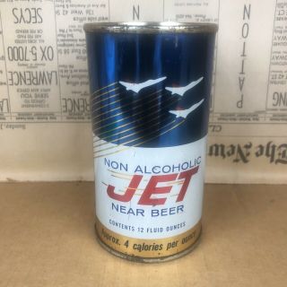 Vintage Jet Near Beer Flat Top Steel Can,  United States Brewing Co.  Chicago,  Il