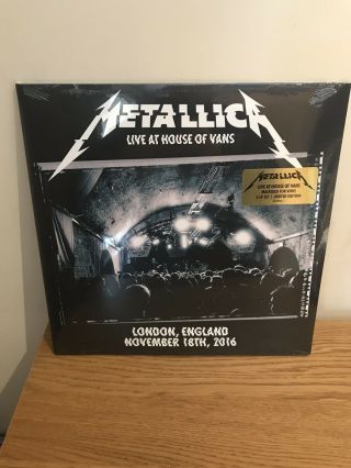 Metallica - Live At House Of Vans London 18/11/2016 Triple Vinyl Ltd Edition