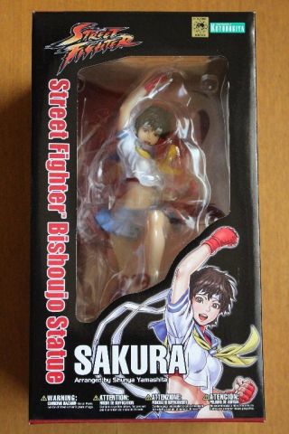 Kotobukiya Street Fighter Bishoujo Sakura 1/7 Pvc Figure Japan