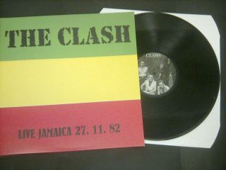 The Clash Live Jamaica Rare Lp Vinyl Rock Punk Strummer Audio Jam Uk