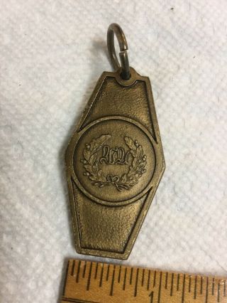 Rare Vintage Key Fob Keychain Hotel Waldorf Astoria York City