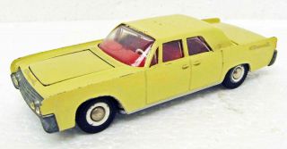 Lincoln Continental Yellow 1/43 Tekno 829 Denmark