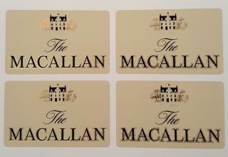 The Macallan Scotch Whisky Sticker Set Of 4