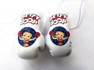 Betty Boop Mini Boxing Gloves (boxing Champion) Highly Collectible