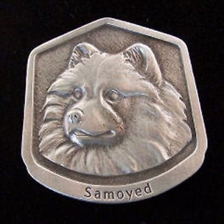 Samoyed Fine Pewter Dog Breed Ornament