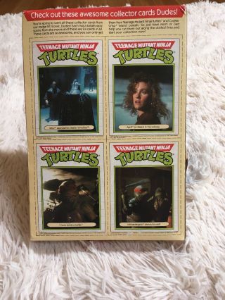 1990 Rare Collectible Teenage Mutant Ninja Turtles Cereal 2
