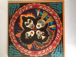 Kiss Rock And Roll Over Rock Record Lp Vinyl Album W/shrink