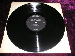 JOHNNIE PATE TRIO PLUS THREE Jazz Goes Ivy League LP King 561 VG Vinyl SIGNED 4