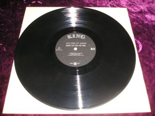 JOHNNIE PATE TRIO PLUS THREE Jazz Goes Ivy League LP King 561 VG Vinyl SIGNED 5