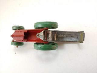 ANTIQUE 1920 ' s TOOTSIETOY HUBER STAR FARM TRACTOR Green/Red 4