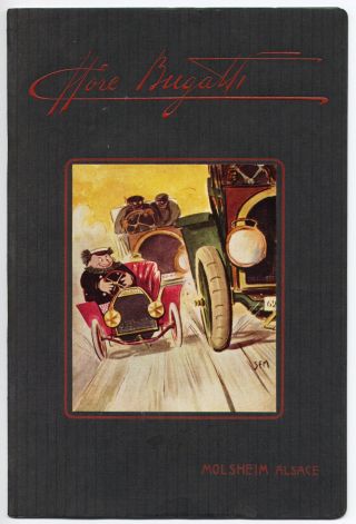 Bugatti 1910 brochure Prospekt (French text) 2