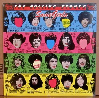 The Rolling Stones Some Girls 2011 Purple Vinyl Lp