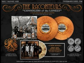 Raconteurs Jack White Consolers Of The Lonely Third Man Tmr Vault 38