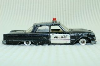 Dinky Toys No 264 Ford Fairlane Rcmp Patrol Car - Meccano Ltd - Made In England