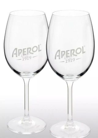 Aperol Spritz Glass X 2