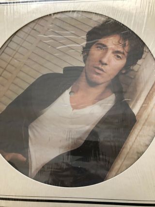 Bruce Springsteen Darkness On The Edge Of Town Ltd Promo Picture Disc Lp 1978