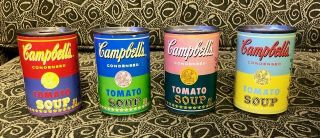 Andy Warhol Campbell’s Soup Cans - Full Set Of 4