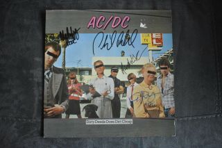 Acdc Dirty Deeds Done Dirt 12 " Vinyl Lp Record Bon Scott Angus Young Cd