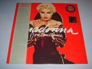Madonna - You Can Dance Eu 2018 Sire Red Vinyl Lp,  Poster Rsd 2018 New/sealed