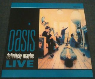 Oasis - Definitely Maybe Live - Very Rare 12 " Vinyl Lp Noel Gallagher