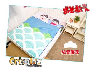 Six Same Faces Mr.  Osomatsu San Bedding Blanket Bed Sack Quilt Cover Cosplay Gift