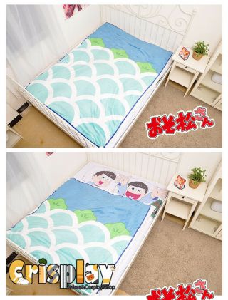 SIX SAME FACES Mr.  Osomatsu San Bedding Blanket Bed sack Quilt Cover Cosplay Gift 2