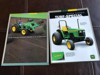 15 John Deere Brochures Combines 7000 Tractors Disks Planters Utility Drills