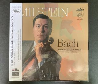 Nathan Milstein - J.  S Bach.  Partitas & Sonatas For Unaccompanied 180gram 3 Lp Box