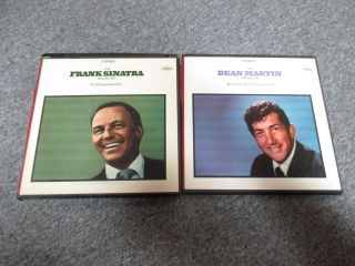 The Frank Sinatra Deluxe Set 6x Lp Box Set Vinyl Lp,  Dean Martin Deluxe Set Vg,