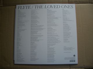 FLYTE - THE LOVED ONES - FULLY SIGNED / AUTOGRAPHED VINYL LP - / UNPLAYED 5